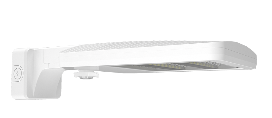 RAB ALEDS3TWMW/WS2 ALEDS Type II LED Area Light – 40W-80W Selectable – 5000K – 5812-10917 Lumens – 120-277V – Wall Mount – WattStopper Sensor with 20ft Lens – White Finish