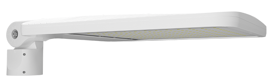 RAB ALEDXL2TSFW/7PR ALEDXL Type II LED Area Light – 300W-385W Selectable – 5000K – 39963-49583 Lumens – 120-277V – Slipfitter Mount – NEMA 7-Pin Photocontrol Receptacle – White Finish