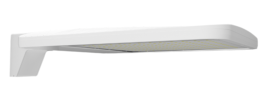 RAB ALEDXL4TW/7PR ALEDXL Type IV LED Area Light – 300W-385W Selectable – 5000K – 39963-49583 Lumens – 120-277V – Pole Mount – NEMA 7-Pin Photocontrol Receptacle – White Finish