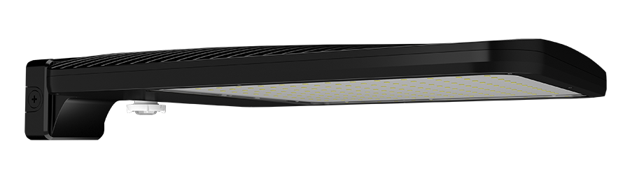 RAB ALEDXL2TWMB/480/WS4 ALEDXL Type II LED Area Light – 300W-385W Selectable – 5000K – 39963-49583 Lumens – 480V – Wall Mount – WattStopper Sensor with 20ft Lens – Black Finish