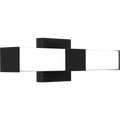 RAB ALR-18SB ALLURE Square Vanity Light – 18" – Selectable 2700K/3000K/3500K/4000K/5000K – 1300 Lumens – 120V – Dimmable – Black Finish