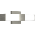 RAB ALR-18SBN ALLURE Square Vanity Light – 18" – Selectable 2700K/3000K/3500K/4000K/5000K – 1300 Lumens – 120V – Dimmable – Brushed Nickel Finish