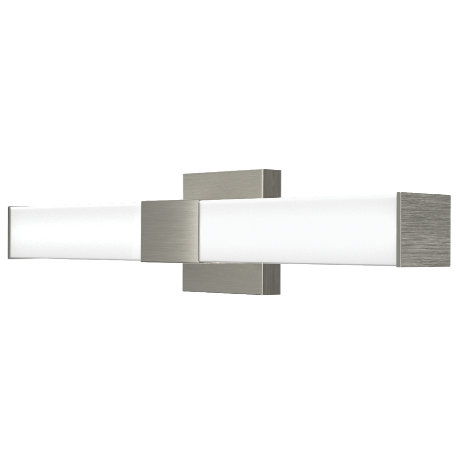 RAB ALR-24SBN Square Vanity Light – 24" – Selectable 2700K/3000K/3500K/4000K/5000K – 1700 Lumens – 120V – Dimmable – Brushed Nickel Finish
