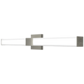 RAB ALR-36SBN ALLURE Square Vanity Light – 36" – Selectable 2700K/3000K/3500K/4000K/5000K – 1900 Lumens – 120V – Dimmable – Brushed Nickel Finish