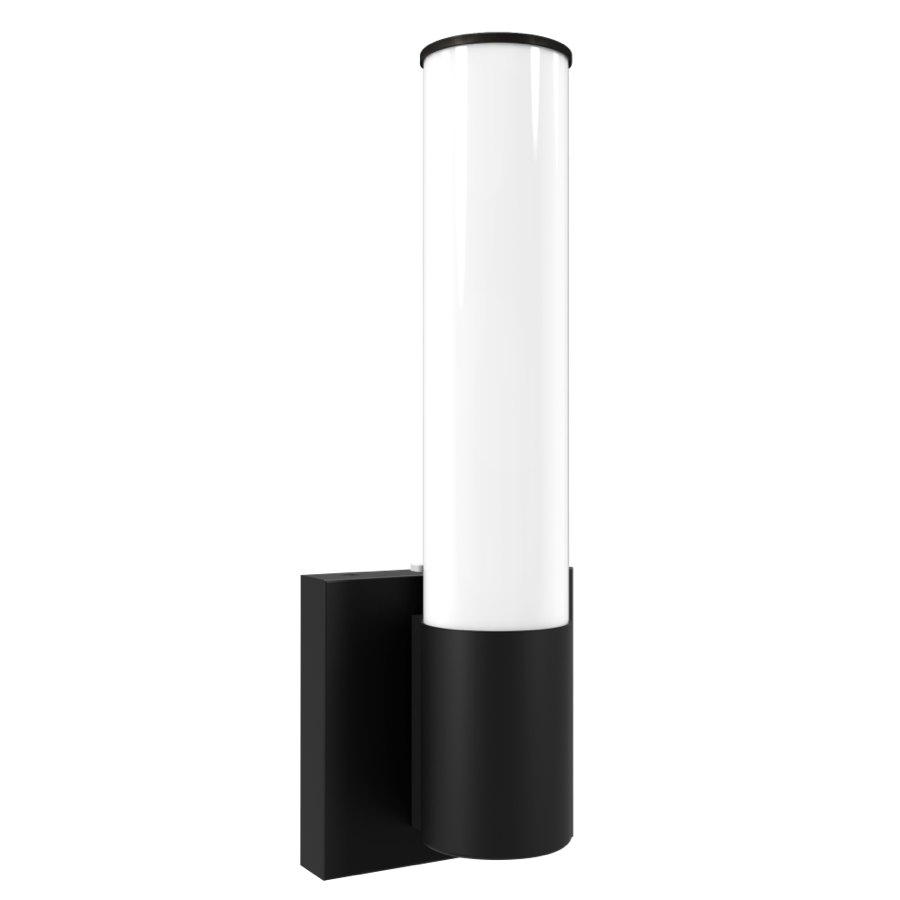 RAB ALR-RB Round Wall Sconce – 14" – Selectable 2700K/3000K/3500K/4000K/5000K – 1100 Lumens – 120V – Dimmable – Black Finish