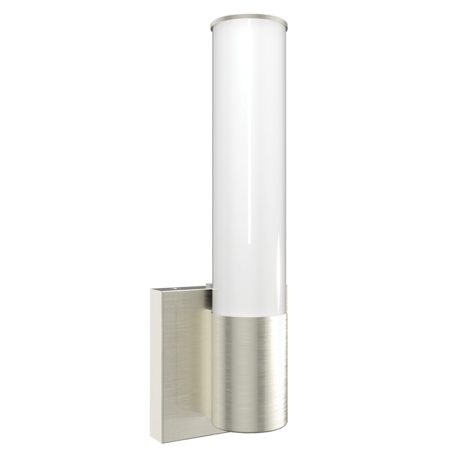 RAB ALR-RBN Round Wall Sconce – 14" – Selectable 2700K/3000K/3500K/4000K/5000K – 1100 Lumens – 120V – Dimmable – Brushed Nickel Finish