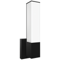 RAB ALR-SB ALLURE Square Wall Sconce – 14" – Selectable 2700K/3000K/3500K/4000K/5000K – 1100 Lumens – 120V – Dimmable – Black Finish