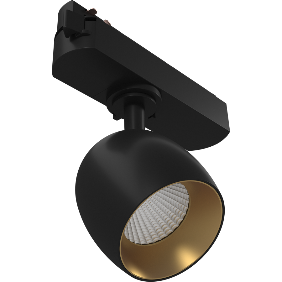 RAB ARCB ARC Track Light – Track Mount – 10W – 3000K – 837 Lumens – 120V – 36° Beam Angle – Black Finish