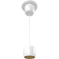 RAB ARCPM ARC Track Light – Pendant Mount – 10W – 3000K – 776 Lumens – 120V – 36° Beam Angle – White Finish