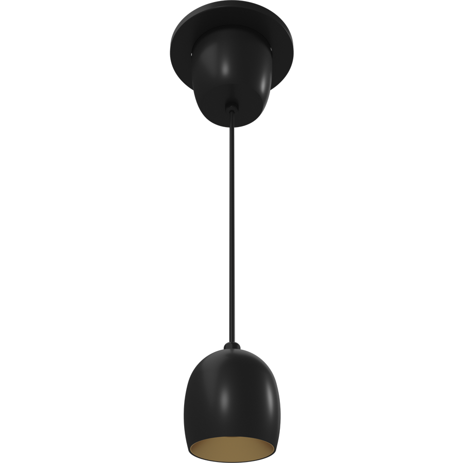 RAB ARCPMB ARC Track Light – Pendant Mount – 10W – 3000K – 776 Lumens – 120V – 36° Beam Angle – Black Finish