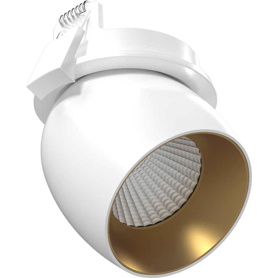 RAB ARCRM ARC Track Light – Recessed Mount – 10W – 3000K – 785 Lumens – 120V – 36° Beam Angle – White Finish