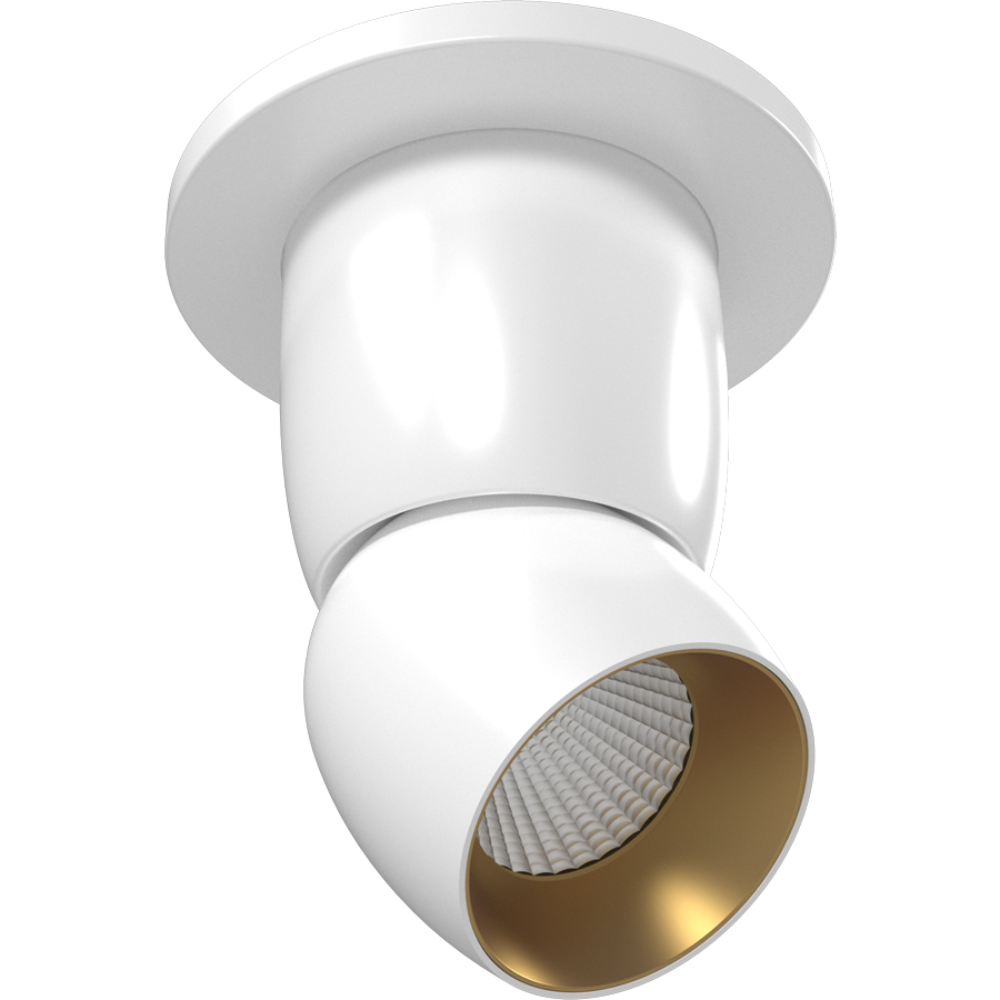 RAB ARCSM ARC Track Light – Surface Mount – 10W – 3000K – 776 Lumens – 120V – 36° Beam Angle – White Finish