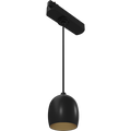 RAB ARCTPB Track Pendant Light – 10W – 3000K – 837 Lumens – 120V – 36° Beam Angle – Black Finish