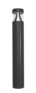 RAB B17 Field-Adjustable LED Bollard – 14W/19W/24W Selectable – 3000K/4000K/5000K Selectable – 1959-3409 Lumens – 120-277V – Round Flat Top – Bronze Finish