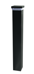 RAB BLED24Y/EC BLED Square LED Bollard – 24W – 3000K – 2607 Lumens – 120-277V – 42" Height – Emergency Battery Backup – Bronze Finish