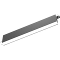 RAB BOAE-S/S BOA EDGE 1ft Connector Module for Downlight Configurations – Silver Finish