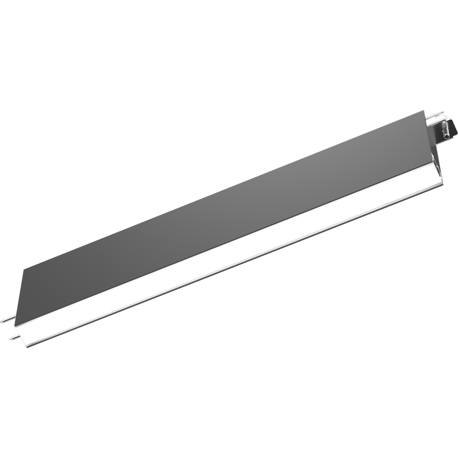RAB BOAE-S/S BOA EDGE 1ft Connector Module for Downlight Configurations – Silver Finish