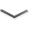 RAB BOAE-V/S BOA EDGE V Connector Module for Downlight Configurations – Silver Finish
