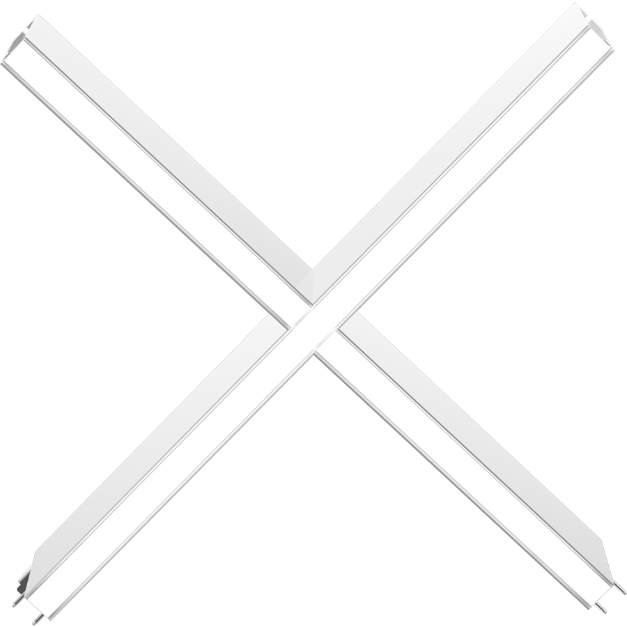 RAB BOAE-X BOA EDGE X Connector Module for Downlight Configurations – White Finish