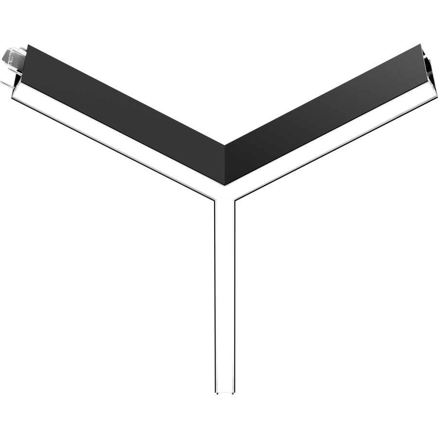 RAB BOAE-Y/B BOA EDGE Y Connector Module for Downlight Configurations – Black Finish