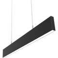 RAB BOAE2PB BOA EDGE Field-Adjustable 2ft LED Pendant Linear Light – 6W/10W/12W/14W/20W Selectable – 3000K/3500K/4000K Selectable – 648-2647 Lumens – 120-277V – Flat Lens – Black Finish