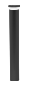 RAB BLEDR24Y/480/D10 BLED Round LED Bollard – 24W – 3000K – 2607 Lumens – 480V – 42" Height – 0-10V Dimmable – 360° Distribution – Bronze Finish