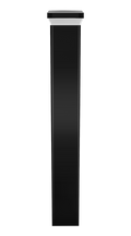 RAB BLED12YK-180 BLED Square LED Bollard – 12W – 3000K – 1304 Lumens – 120-277V – 42" Height – 180° Distribution – Black Finish