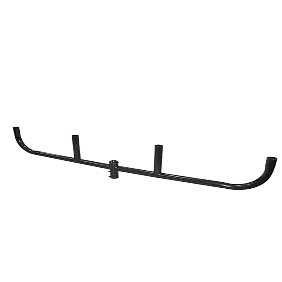 RAB BULL4L 4-Light Inline Bullhorn Bracket – 30 In Spacing – Bronze Finish