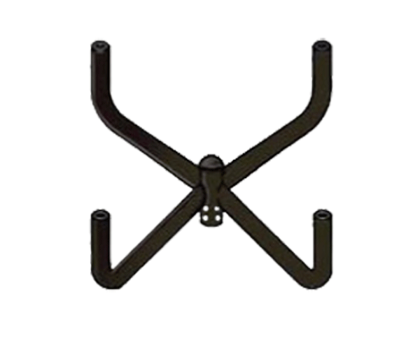 RAB BULL4 4-Light Bullhorn Tenon Adapter – 90 Degree Configuration