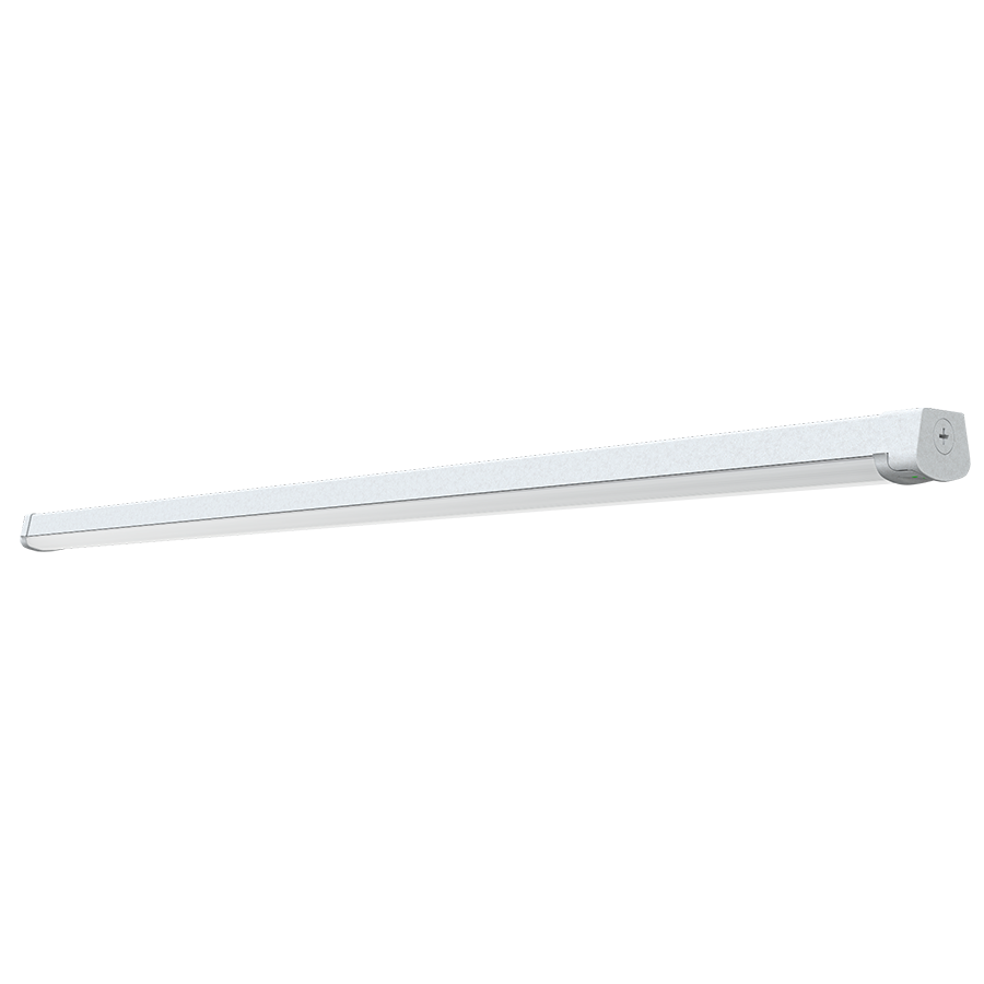 RAB CS4/E C-STRIP LED Strip Light – 4ft – Selectable 18W/27W/36W – 3500K/4000K/5000K – 2748-5487 Lumens – 120-277V – Emergency Battery Backup – Junction Box Adapter & V-Hooks Included