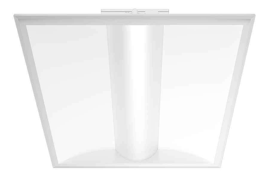 RAB C-SWISH2X2/E LED Center Basket Troffer – 2x2 – Selectable 20W/25W/30W – 3500K/4000K/5000K – 2606-3955 Lumens – 120-277V – Emergency Battery Backup – White Finish