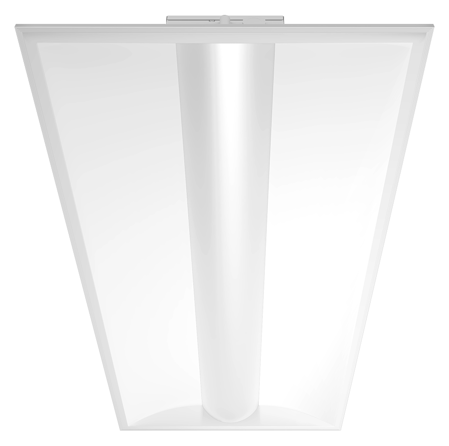 RAB C-SWISH2X4/E LED Center Basket Troffer – 2x4 – Selectable 20W/30W/36W – 3500K/4000K/5000K – 2810-4884 Lumens – 120-277V – Emergency Battery Backup – White Finish