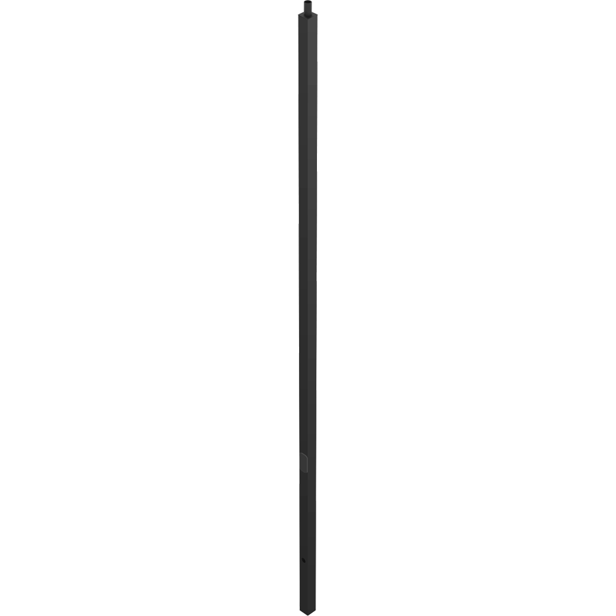 RAB CDS4-15WT Composite Direct Burial Square Light Pole – 19 Ft Overall Height – 15 Ft Mounting Height – Welded Tenon