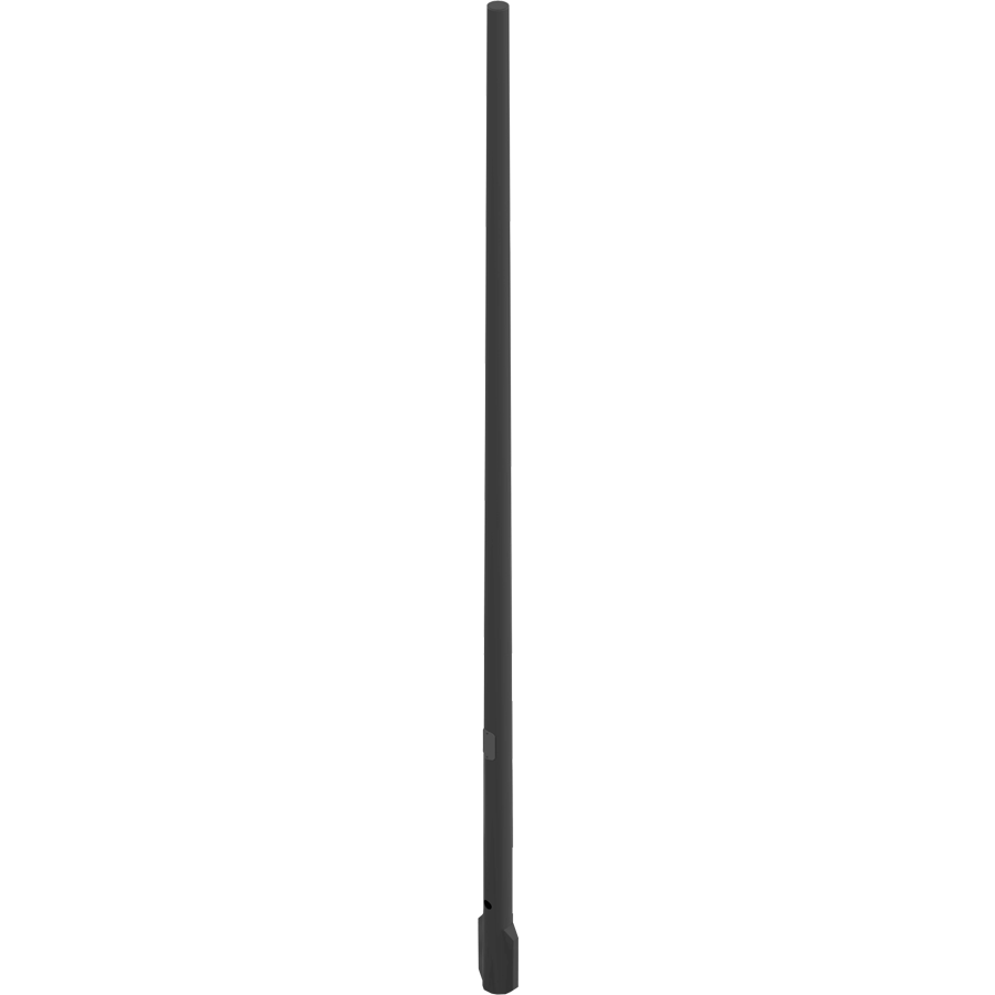 RAB CDTR4-15D Composite Direct Burial Round Tapered Light Pole – 19 Ft Overall Height – 15 Ft Mounting Height – Drilled