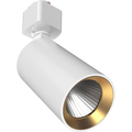 RAB COL6 COLUMN Track Spotlight – Single Head – Selectable 3000K/4000K/5000K – 537-572 Lumens – 120V – 36° Beam Angle – White Finish