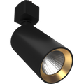 RAB COL6B COLUMN Track Spotlight – Single Head – Selectable 3000K/4000K/5000K – 537-572 Lumens – 120V – 36° Beam Angle – Black Finish