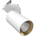 RAB COL6RM COLUMN Recessed Ceiling Spotlight – Single Head – Selectable 3000K/4000K/5000K – 554-588 Lumens – 120V – 36° Beam Angle – White Finish