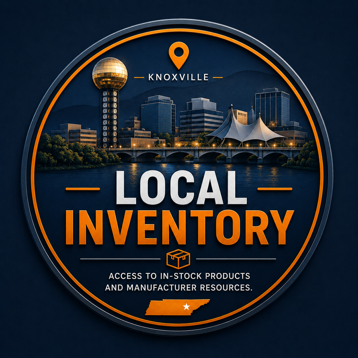 Local Inventory Badge – Access to In-Stock Lighting Products and Manufacturer Resources in Knoxville Tennessee