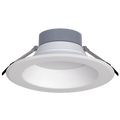 RAB CR10 CR 10-Inch Round Recessed Downlight – Selectable 24W/30W/37W – 5-CCT Selectable – CRI90 – TRIAC + 0-10V Dimming – White Finish – 120-277V – 2800-4200 Lumens
