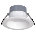 RAB CR6 CR 6-Inch Round Recessed Downlight – Selectable 10W/17W/21W – 5-CCT Selectable – CRI90 – TRIAC + 0-10V Dimming – White Finish – 120-277V – 1000-2300 Lumens