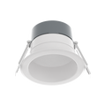 RAB CRLEDFA-4R-12S-9CCT-UNV-WS CRLEDFA 4-Inch Round Recessed Downlight – Selectable 7W/9W/12W – 9-CCT Selectable – CRI90 – 0-10V Dimming – Smooth Trim – White Finish – 120-277V – 600-1000 Lumens