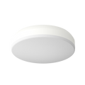 RAB CRVFAS-11R-16-9CCT-UNV-W/MVS CURV Flush Mount Ceiling Light – 11" Round – 16W – 5CCT Selectable – 1150 Lumens – 120-277V – 0-10V Dimmable – Microwave Occupancy Sensor – White