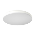 RAB CRVFAS-19R-32-9CCT-120-W CURV Flush Mount Ceiling Light – 19" Round – 32W – 5CCT Selectable – 2450 Lumens – 120V – TRIAC Dimmable – White
