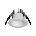RAB CRX3 CRX 3-Inch Round Recessed Downlight – Selectable 6W/8W/10W – 5-CCT Selectable – CRI90 – TRIAC + 0-10V Dimming – White Finish – 120-277V – 900-1500 Lumens