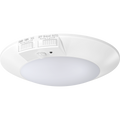 RAB DISK-4/PIR DSK34 LED Disk Light – 4" Round – 8W – Selectable 2700K/3000K/3500K/4000K/5000K – 700 Lumens – 120V – PIR Occupancy Sensor – 90 CRI – White Finish