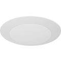 RAB DISK34-8 DSK34 LED Disk Light – 8" Round – 18W – Selectable 3000K/3500K/4000K/5000K/6500K – 1533-1675 Lumens – 120V – TRIAC Dimmable – 90 CRI – White Finish