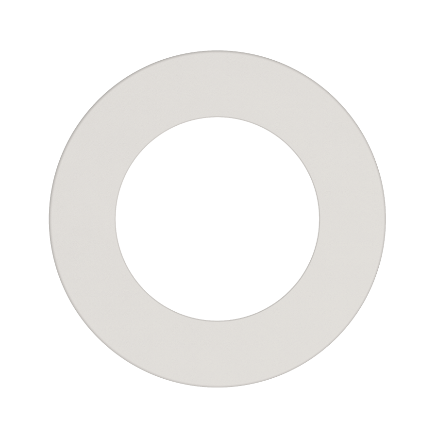 RAB DL10-12GOOF/R/P/CRLEDFA Recessed Downlight Goof Ring – 10in–12in – Round – White Finish
