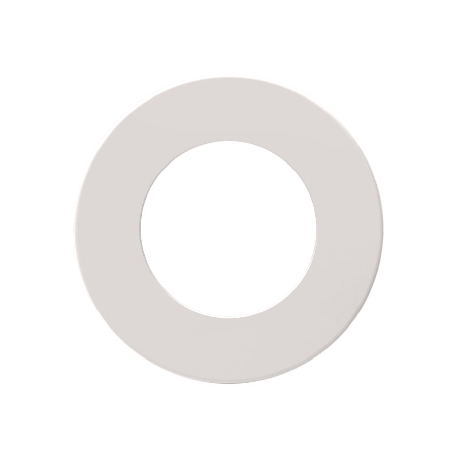 RAB DL4-6GOOF/R/P/CRLEDFA Recessed Downlight Goof Ring – 4in–6in – Round – White Finish