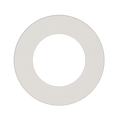 RAB DL6-8GOOF/R/P/CRLEDFA Recessed Downlight Goof Ring – 6in–8in – Round – White Finish