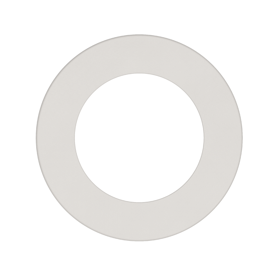 RAB DL8-10GOOF/R/P/CRLEDFA Recessed Downlight Goof Ring – 8in–10in – Round – White Finish